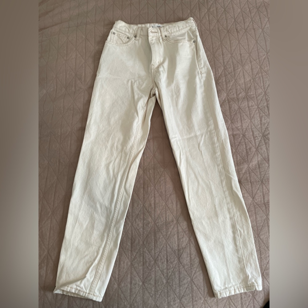 Mango High Waist Mom Fit Jeans